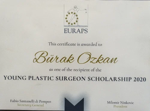 EURAPS YOUNG PLASTIC SURGEON SCHOLARSHIP 2020